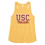 USC Trojans Women's Gold Aria Racer Back Tank